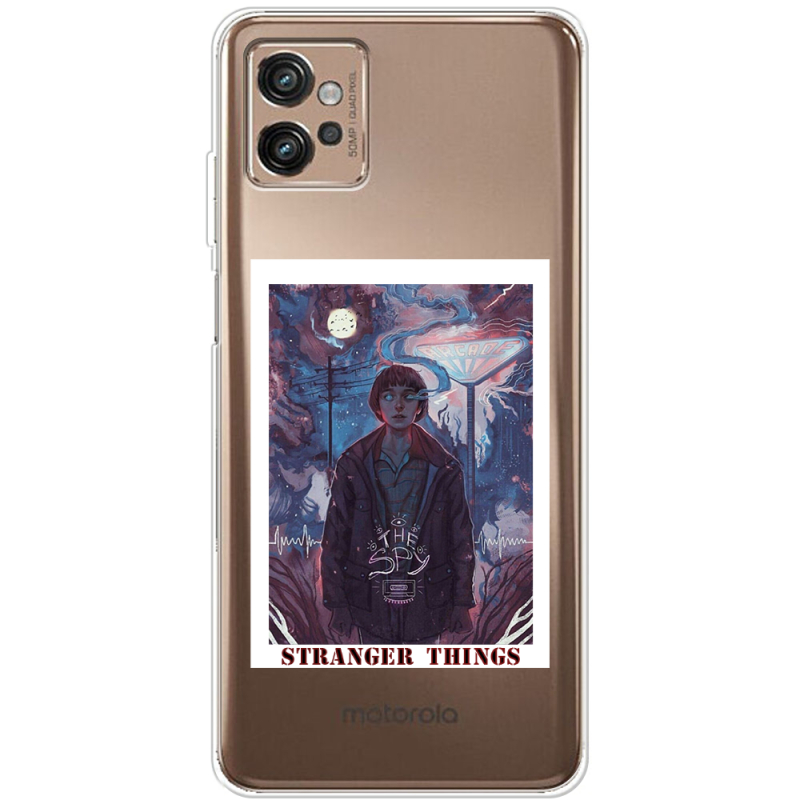 Прозрачный чехол BoxFace Motorola G32 Stranger Things