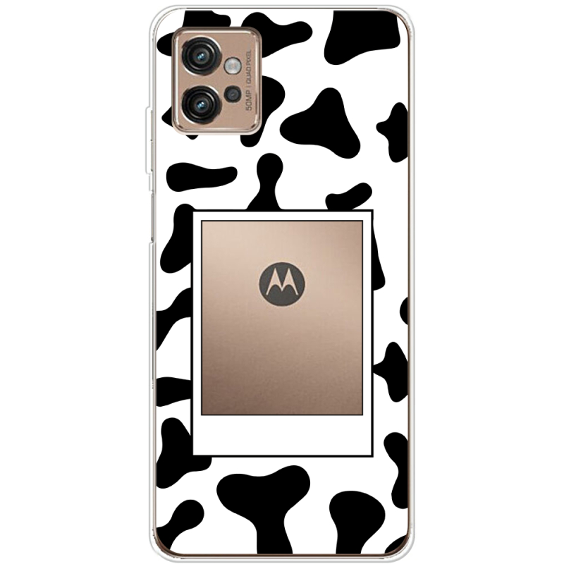 Прозрачный чехол BoxFace Motorola G32 Cow