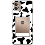 Прозрачный чехол BoxFace Motorola G32 Cow