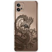 Прозрачный чехол BoxFace Motorola G32 Chinese Dragon