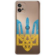 Прозрачный чехол BoxFace Motorola G32 Gold Trident