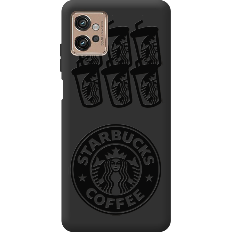 Черный чехол BoxFace Motorola G32 Black Coffee