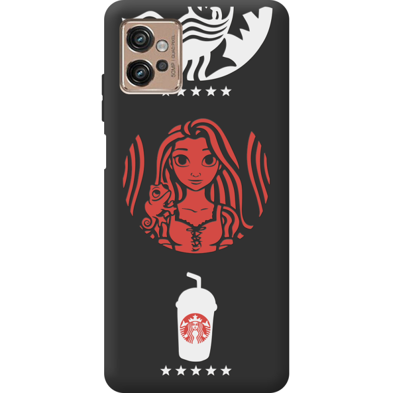 Черный чехол BoxFace Motorola G32 RedWhite Coffee