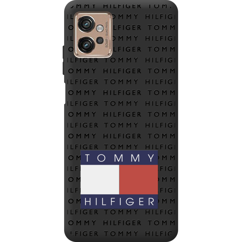 Черный чехол BoxFace Motorola G32 Tommy Print