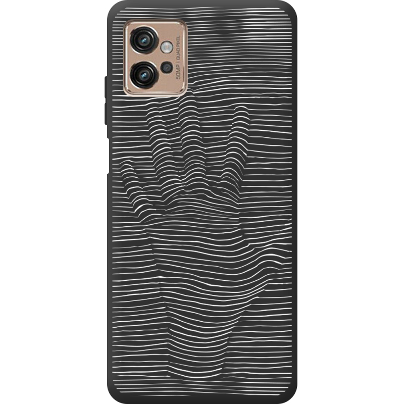 Черный чехол BoxFace Motorola G32 Optical Hand