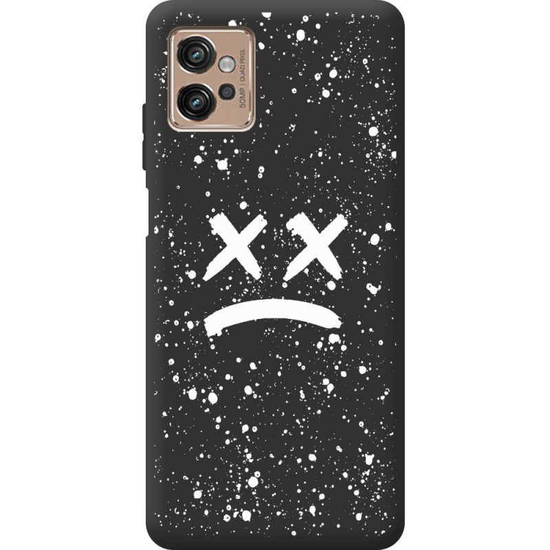 Черный чехол BoxFace Motorola G32 Sad Way