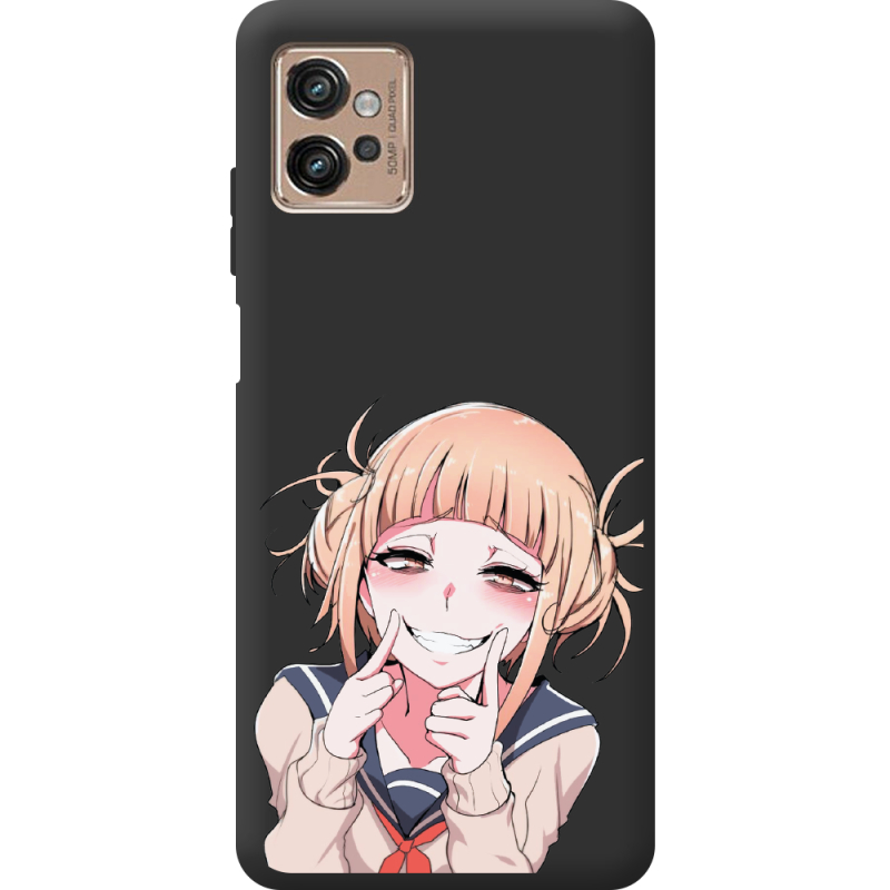 Черный чехол BoxFace Motorola G32 Himiko Toga Smile