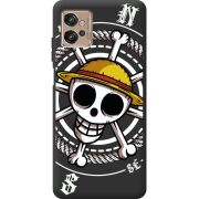 Черный чехол BoxFace Motorola G32 One Piece Компас