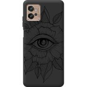 Черный чехол BoxFace Motorola G32 Eye