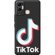 Черный чехол BoxFace Infinix Hot 12 Play Tik Tok