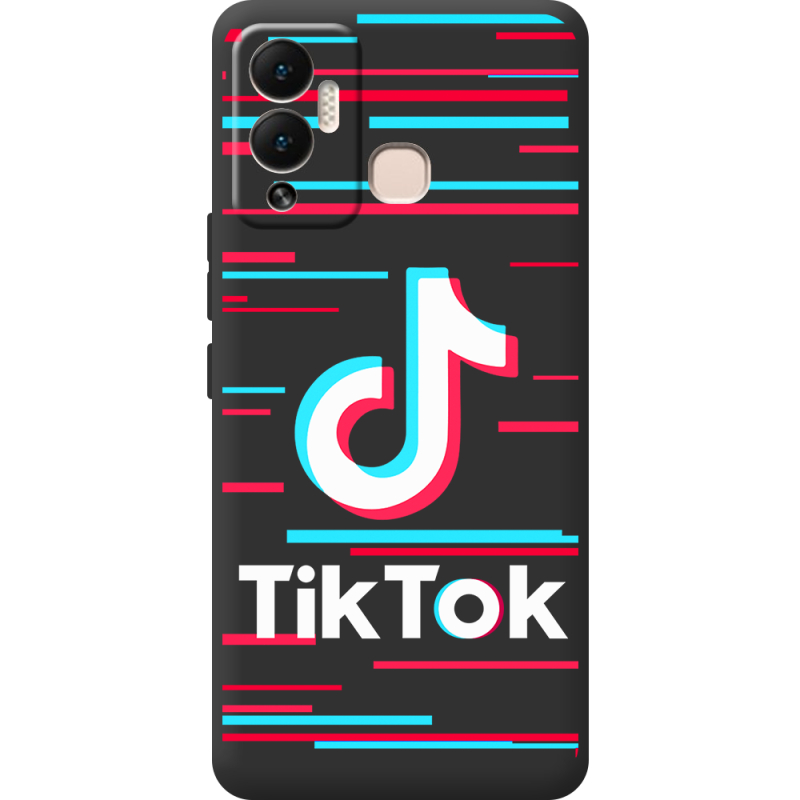 Черный чехол BoxFace Infinix Hot 12 Play Tik Tok