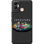 Черный чехол BoxFace Infinix Hot 12 Play Among Us Impostors