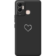 Черный чехол BoxFace Infinix Hot 12 Play My Heart