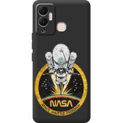 Черный чехол BoxFace Infinix Hot 12 Play NASA Spaceship