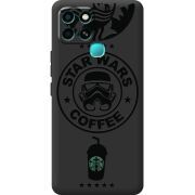 Черный чехол BoxFace Infinix Smart 6 Dark Coffee