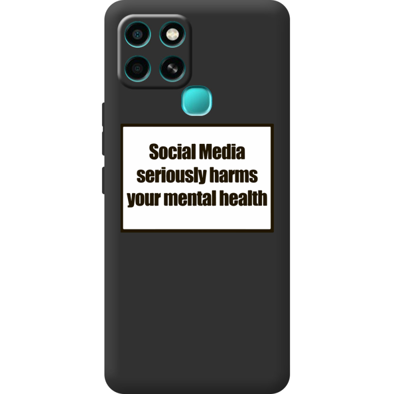 Черный чехол BoxFace Infinix Smart 6 