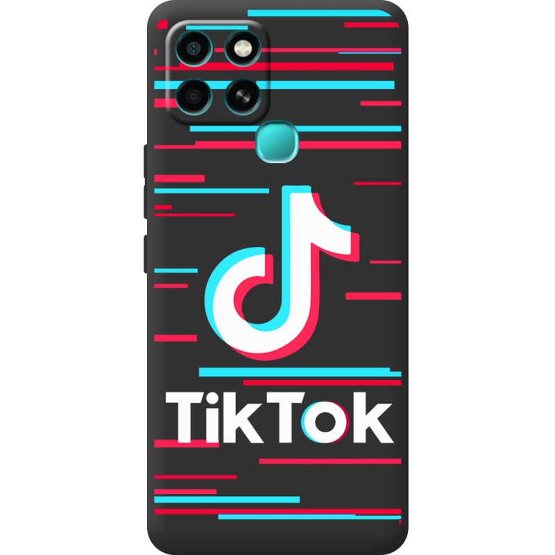 Черный чехол BoxFace Infinix Smart 6 Tik Tok