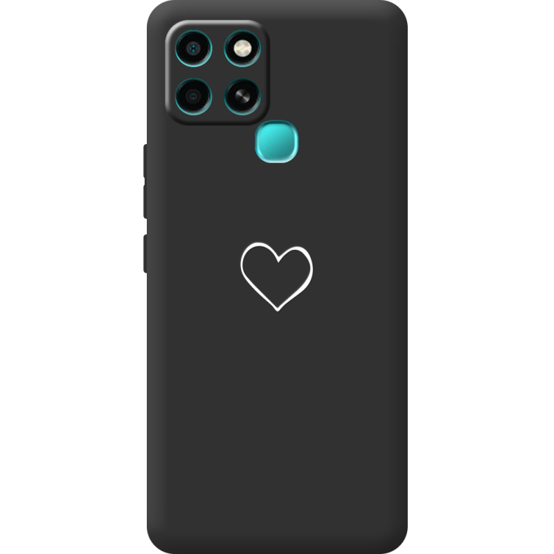 Черный чехол BoxFace Infinix Smart 6 My Heart