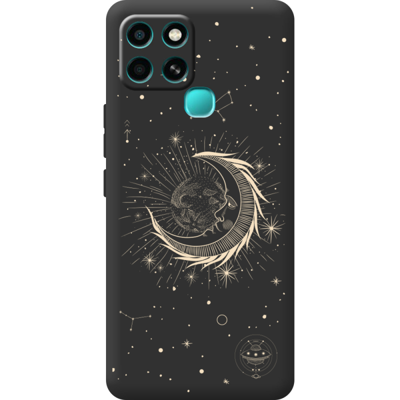 Черный чехол BoxFace Infinix Smart 6 Moon