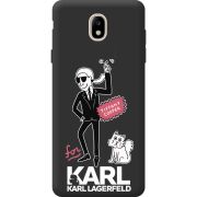 Черный чехол BoxFace Samsung J730 Galaxy J7 2017 For Karl