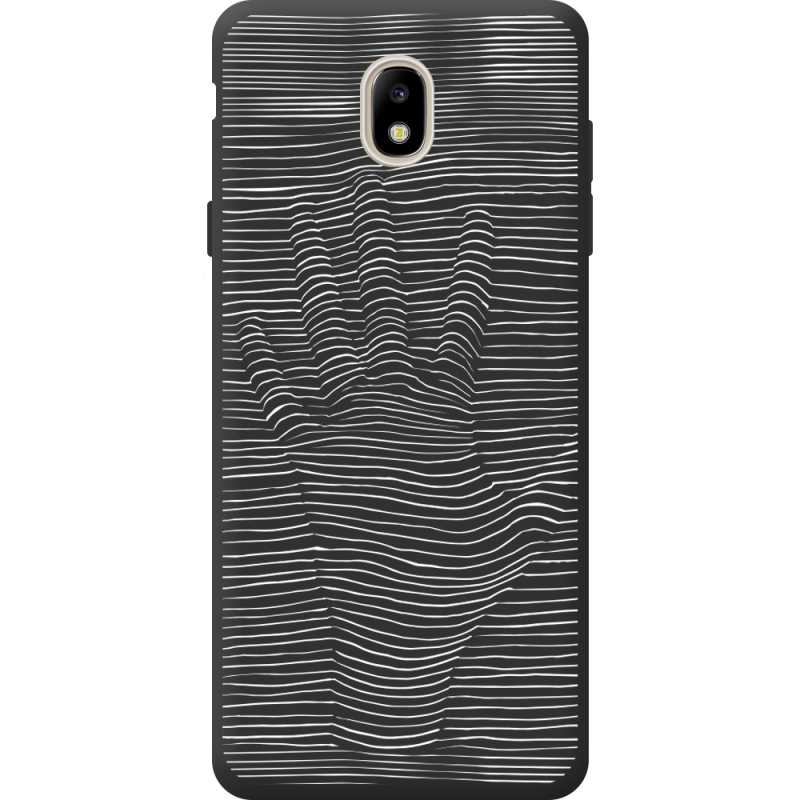 Черный чехол BoxFace Samsung J730 Galaxy J7 2017 Optical Hand