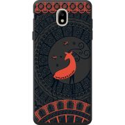 Черный чехол BoxFace Samsung J730 Galaxy J7 2017 Ornament