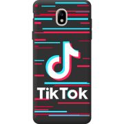 Черный чехол BoxFace Samsung J730 Galaxy J7 2017 Tik Tok