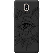 Черный чехол BoxFace Samsung J730 Galaxy J7 2017 Eye