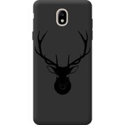 Черный чехол BoxFace Samsung J730 Galaxy J7 2017 Deer