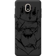 Черный чехол BoxFace Samsung J730 Galaxy J7 2017 Bear King