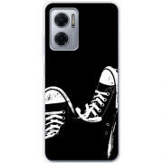 Чехол BoxFace Xiaomi Redmi Note 11E Black Sneakers