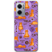 Чехол BoxFace Xiaomi Redmi Note 11E Yoga Cat