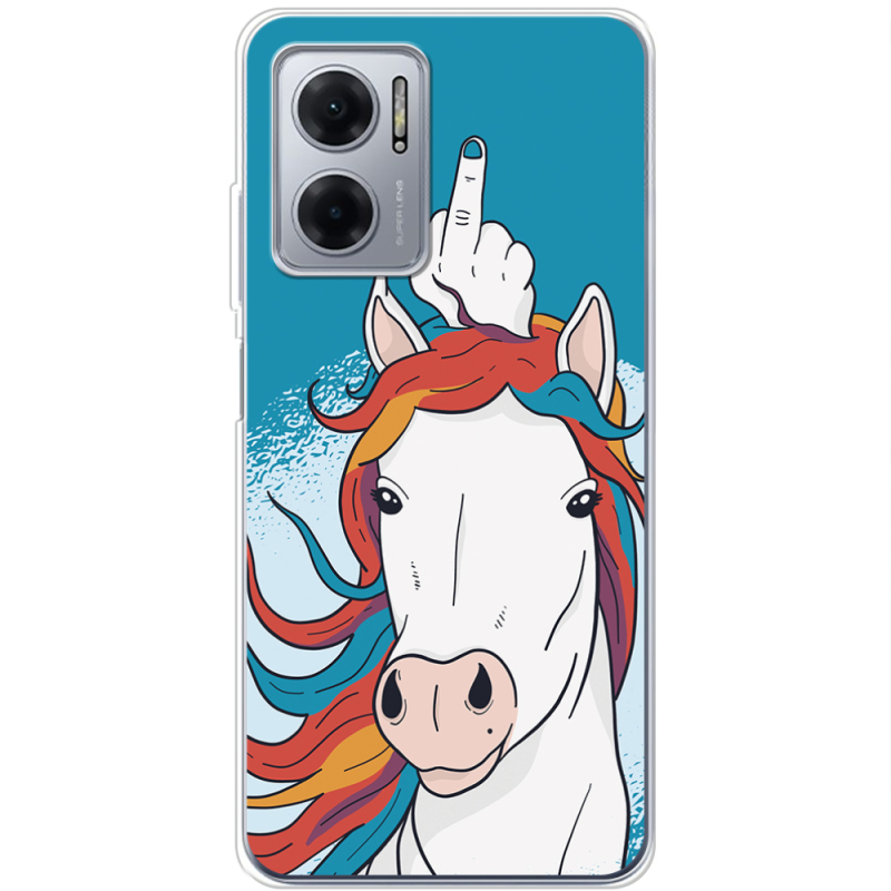 Чехол BoxFace Xiaomi Redmi Note 11E Fuck Unicorn