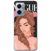 Чехол BoxFace Xiaomi Redmi Note 11E Fashion Girl