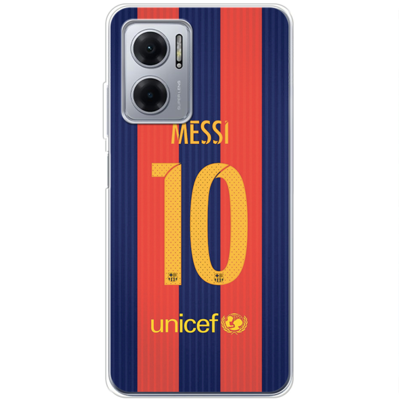 Чехол BoxFace Xiaomi Redmi Note 11E Messi 10