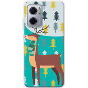 Чехол BoxFace Xiaomi Redmi Note 11E Foresty Deer