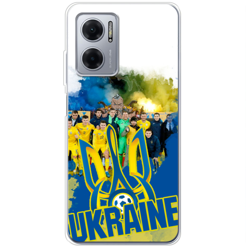 Чехол BoxFace Xiaomi Redmi Note 11E Ukraine national team