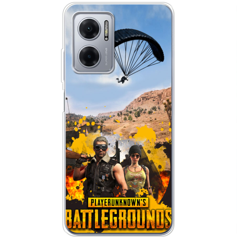 Чехол BoxFace Xiaomi Redmi Note 11E Pubg parachute