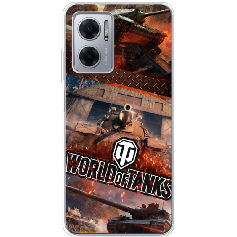 Чехол BoxFace Xiaomi Redmi Note 11E World Of Tanks