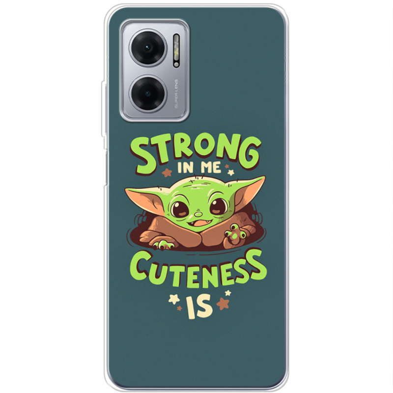 Чехол BoxFace Xiaomi Redmi Note 11E Strong in me Cuteness is