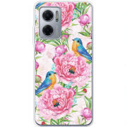 Чехол BoxFace Xiaomi Redmi Note 11E Birds and Flowers