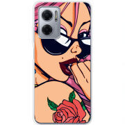 Чехол BoxFace Xiaomi Redmi Note 11E Pink Girl