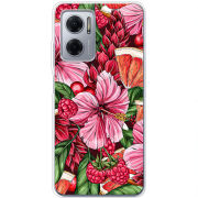 Чехол BoxFace Xiaomi Redmi Note 11E Tropical Flowers