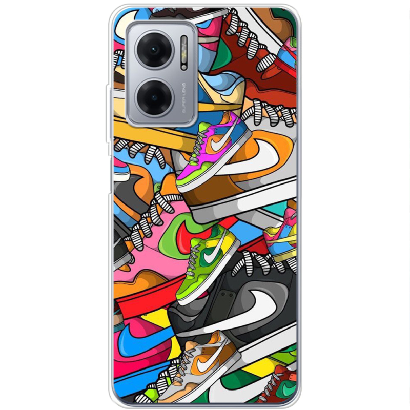 Чехол BoxFace Xiaomi Redmi Note 11E Sneakers