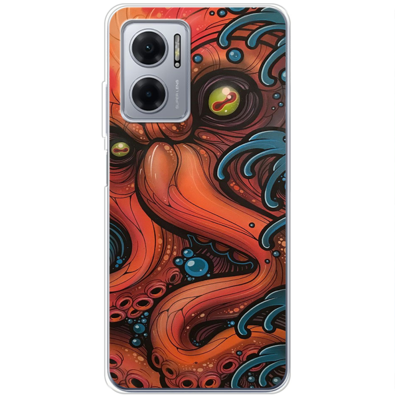 Чехол BoxFace Xiaomi Redmi Note 11E Octopus