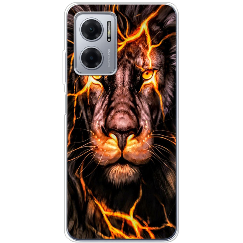 Чехол BoxFace Xiaomi Redmi Note 11E Fire Lion