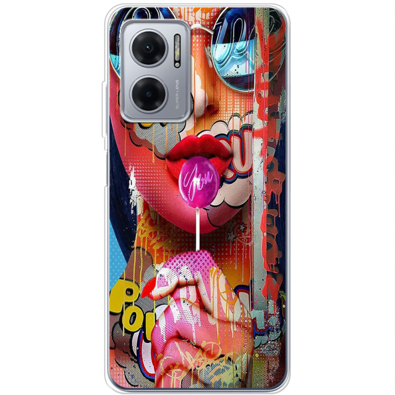 Чехол BoxFace Xiaomi Redmi Note 11E Colorful Girl