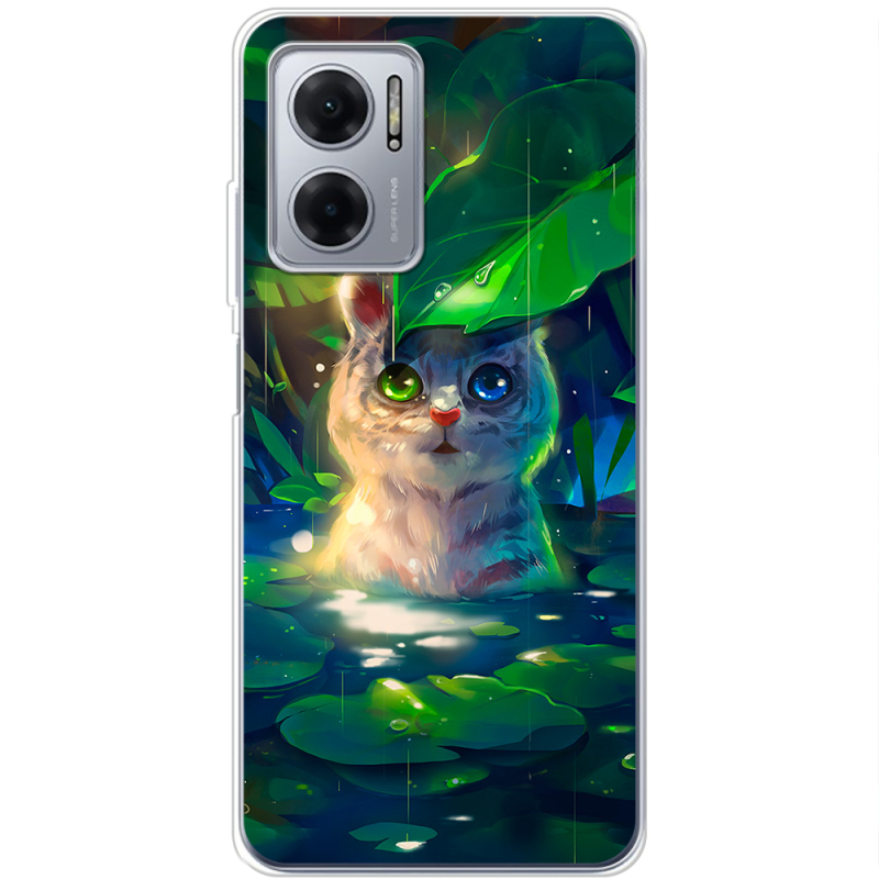 Чехол BoxFace Xiaomi Redmi Note 11E White Tiger Cub