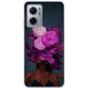 Чехол BoxFace Xiaomi Redmi Note 11E Exquisite Purple Flowers