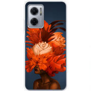 Чехол BoxFace Xiaomi Redmi Note 11E Exquisite Orange Flowers